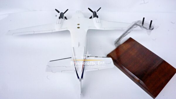 Model of Beechcraft King Air C90 with detailed craftsmanship.